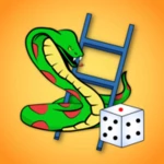 snake ladder game android application logo